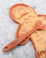 2 Piece Gingerbread Man & Spatula Set