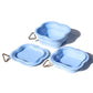 Collapsible Water Bowl Silicone BPA Free | Sky Blue