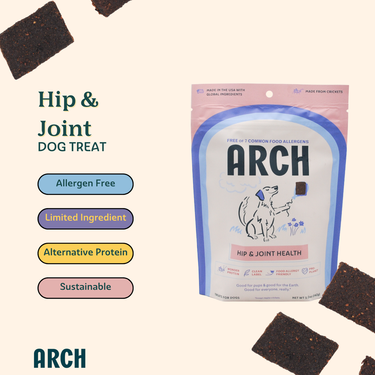 Hypoallergenic Hip & Joint Support Dog Treat