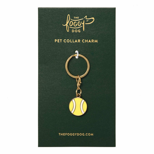 Tennis Ball Collar Charm