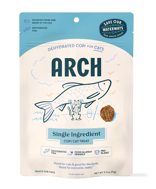 Hypoallergenic Eco-Friendly Fish Treat for Cats