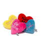 Midlee Candy Heart Valentine's Dog Toy