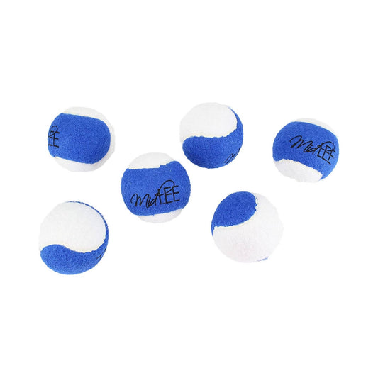 Blue/White Tennis Balls - Regular