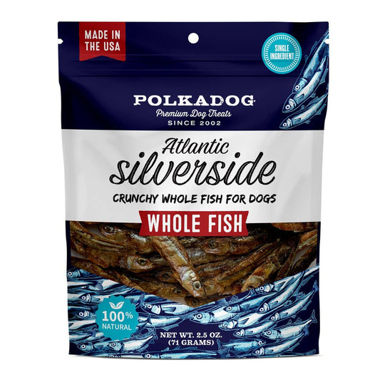 Polkadog Pouch: Silverside - 2.5oz