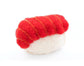 Sushi Cat Toy,  Tuna Nigiri: 3" x 2"