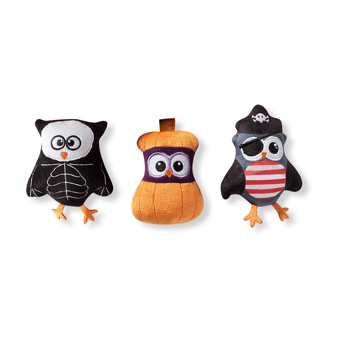 Owl-O-Ween 3 Piece Plush Toys
