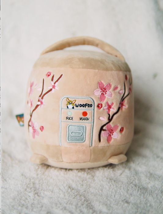 Rice Cooker Dog Plush Toy