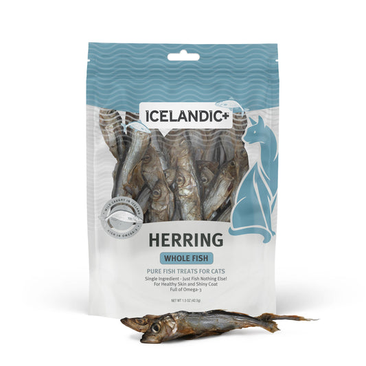 Icelandic+ Herring Whole Fish Cat Treats - 1.5oz