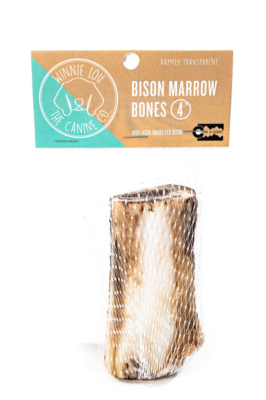 Bison Marrow Bone - 4"