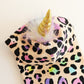 Unicorn Leopard Hoodie - Gold