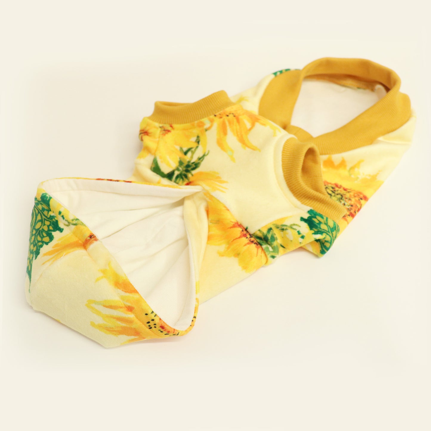 Sunflower Hoodie Yellow (made-to-order)