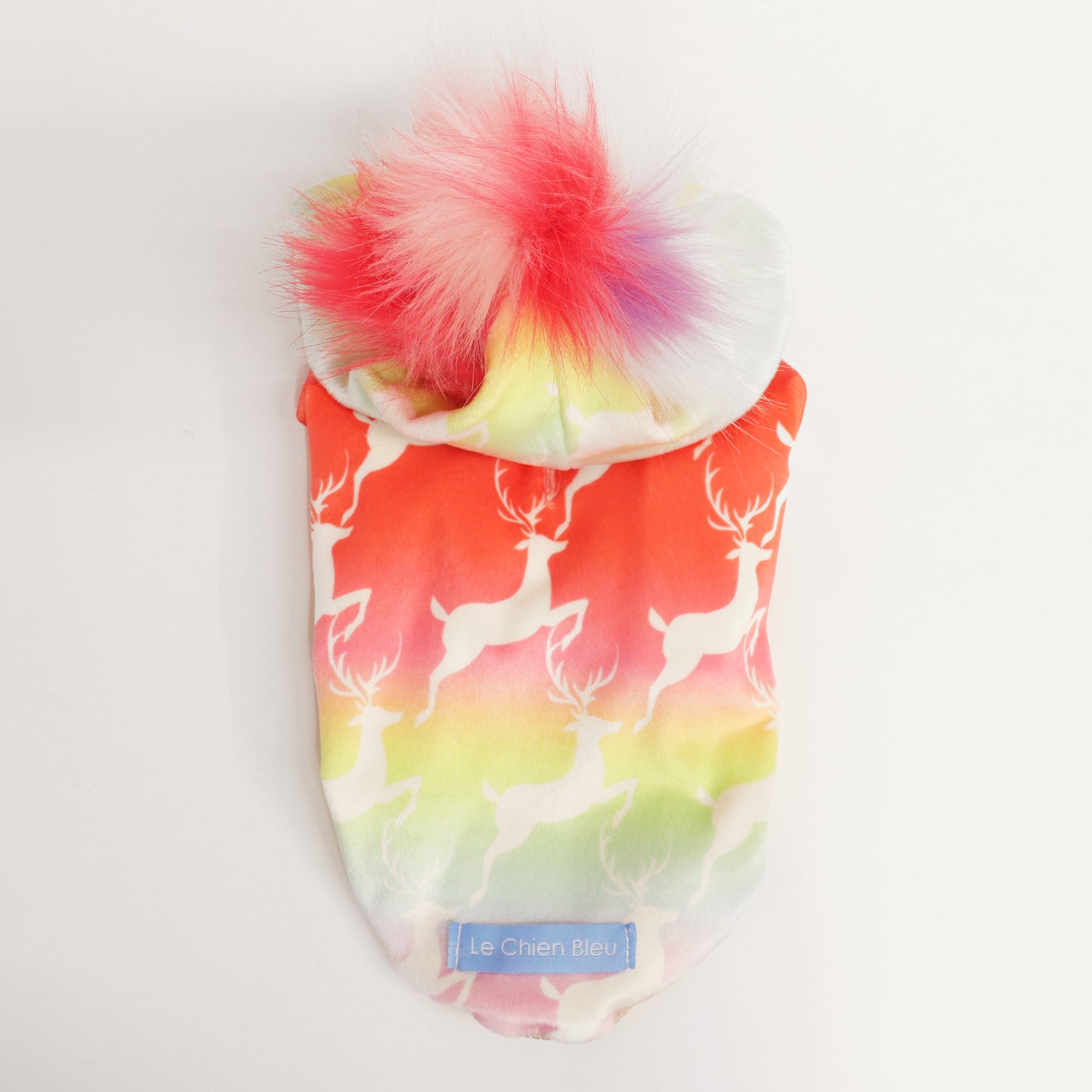 Holiday Reindeer Hoodie + Detachable XL Pom Pom