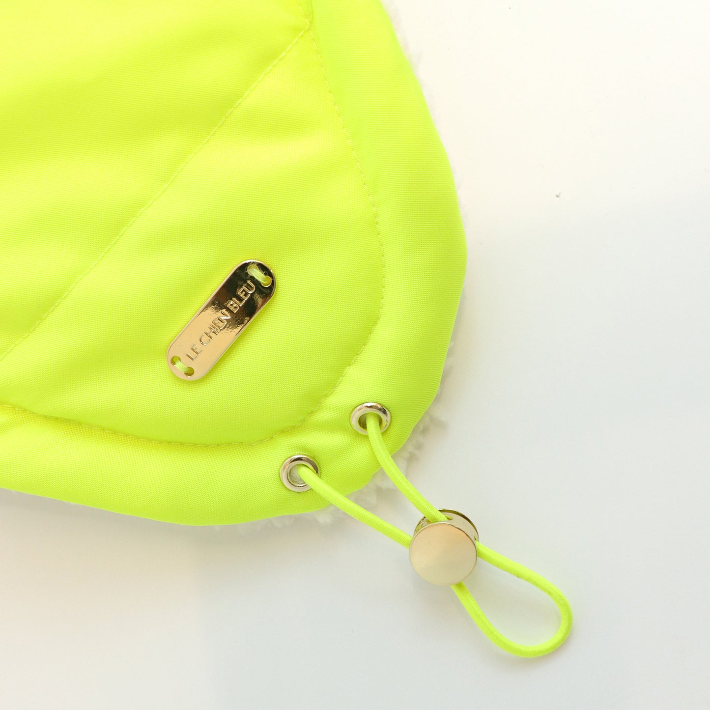 LCB Puffer Jacket - Neon Yellow