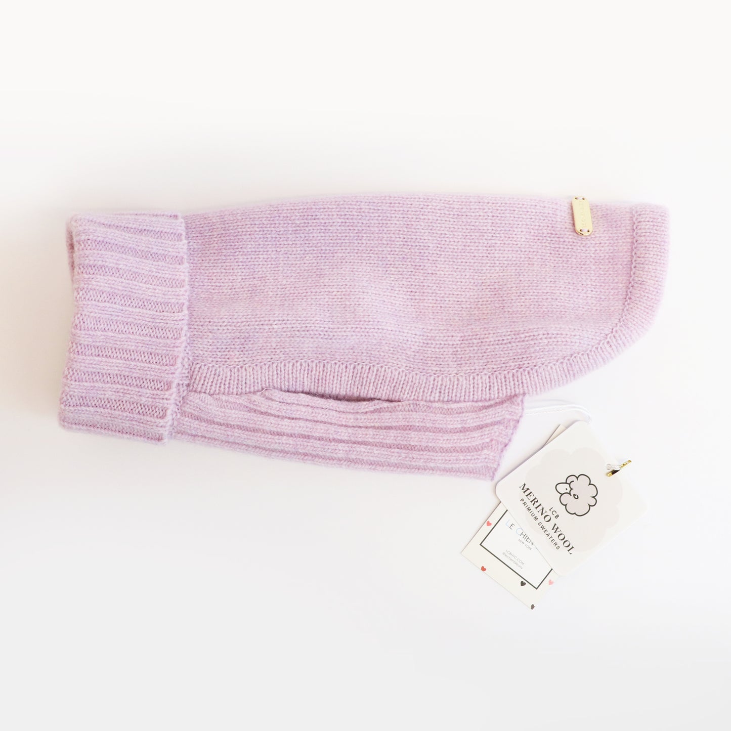 LCB Merino Wool Sweater - Lavender