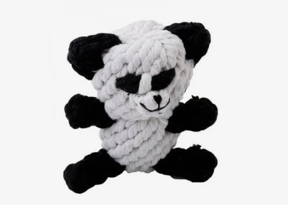 100% Cotton Rope Toy - Panda