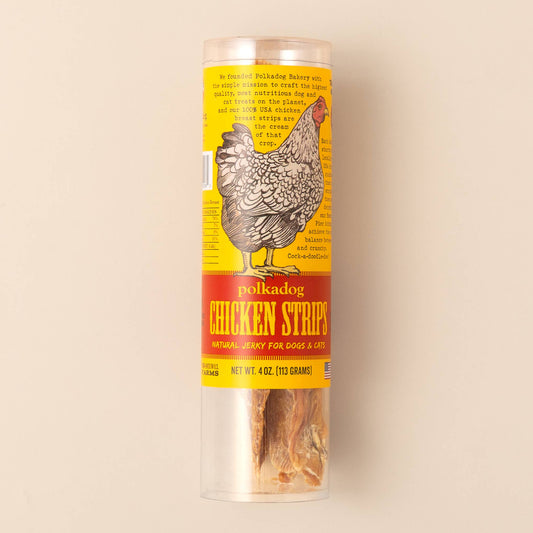 Chicken Strip Jerky - 4oz Tube - Dog Treats