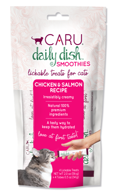 Daily Dish Smoothies Treat for Cats - Chicken & Salmon