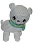 Organic Cotton Dog Toy - Polar Bear