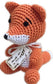 Knit Knack Fox Organic Cotton Dog Toys